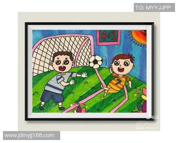 足球场上的梦想与激情用画笔描绘的精彩瞬间